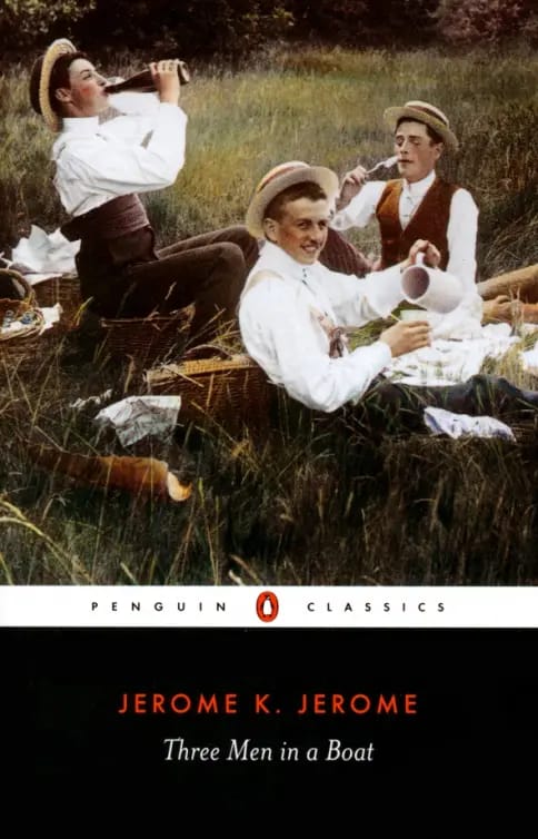 Обложка: Three men in a boat учебная