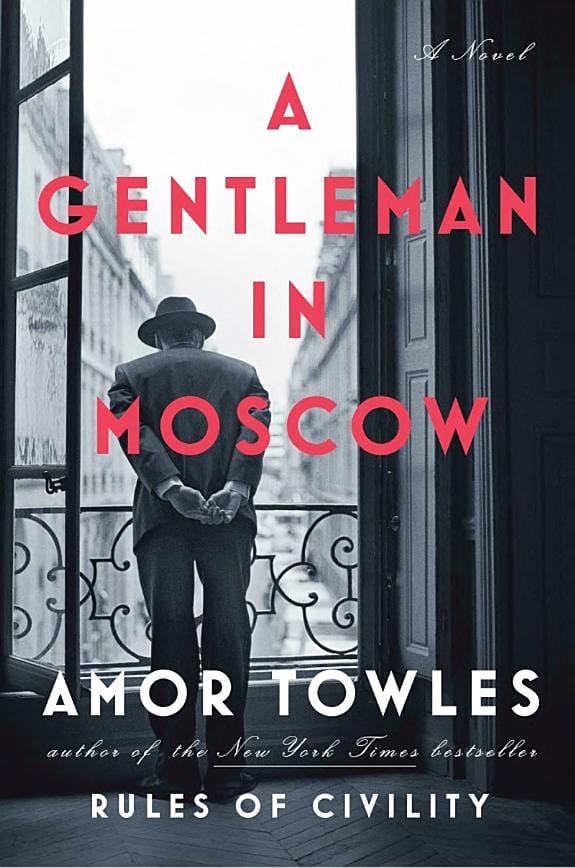 Обложка: A gentelman in moscow