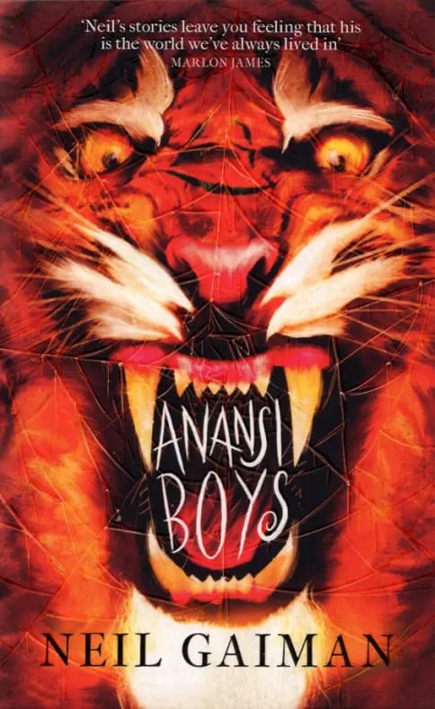 Обложка: Anansi boys